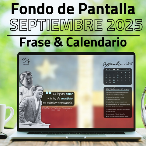 Fondo de pantalla con frase de Pedro Albizu Campos