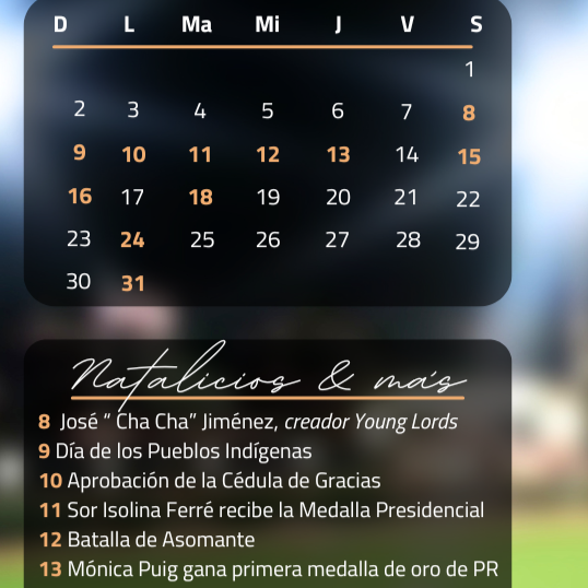 Agosto 2026: Roberto Clemente (Fondo de pantalla + Frase + Calendario Nacional)