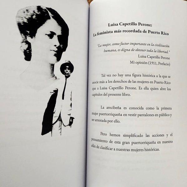 LIBRO "MUJERES PUERTORRIQUEÑAS HISTÓRICAS que no me enseñaron en la escuela"
