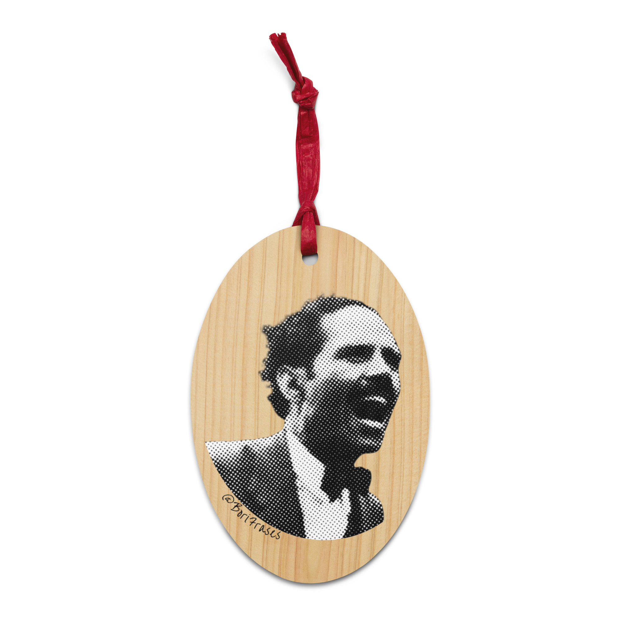 adorno magnet imán muestra la imagen más icónica del Maestro, Pedro Albizu Campos, la conciencia de Puerto Rico