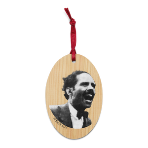 adorno magnet imán muestra la imagen más icónica del Maestro, Pedro Albizu Campos, la conciencia de Puerto Rico