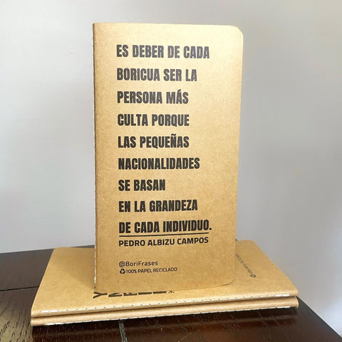 Deber Boricua, Pedro Albizu Campos (Libreta Eco)