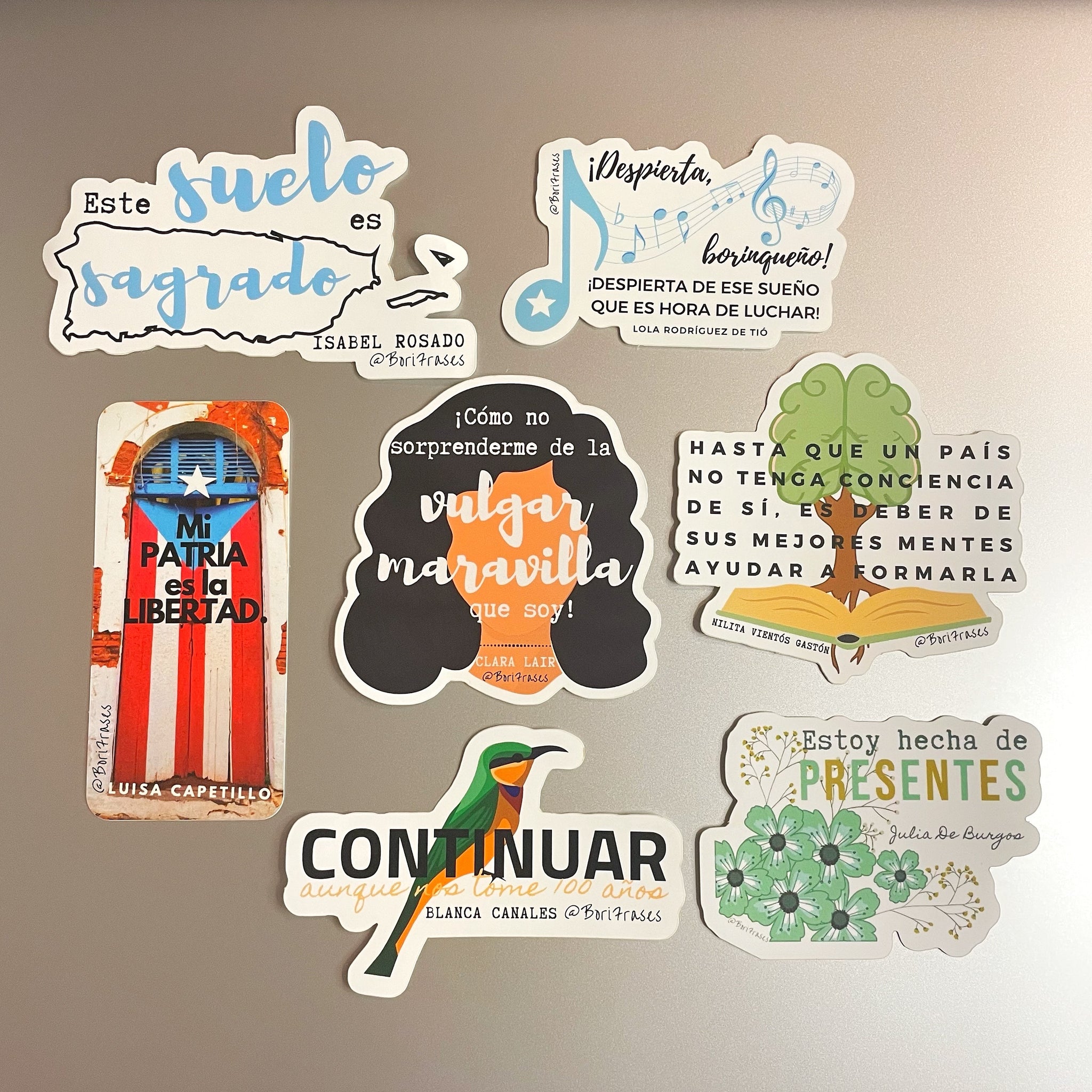 Las #heroínaspr (Sticker Pack), Stickers de mujeres históricas de Puerto Rico