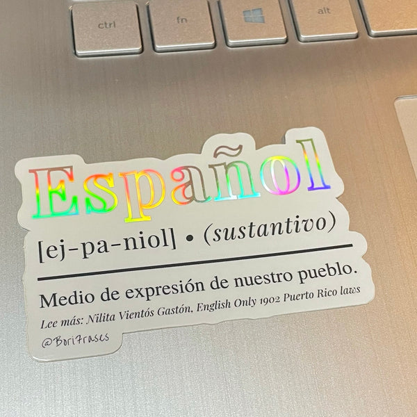 Sticker Espanol Nilita Vientos Gaston