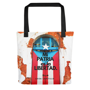  Tote Bag con frase de la feminista de Puerto Rico: Luisa Capetillo Perón
